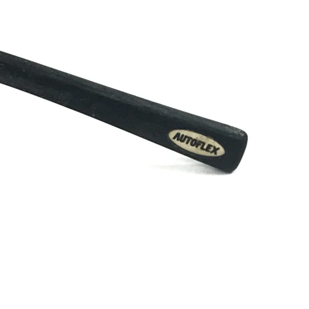 Autoflex Eyeglasses Frames PRETENDER 001 Black Rectangle Wire Rim 54-18-140